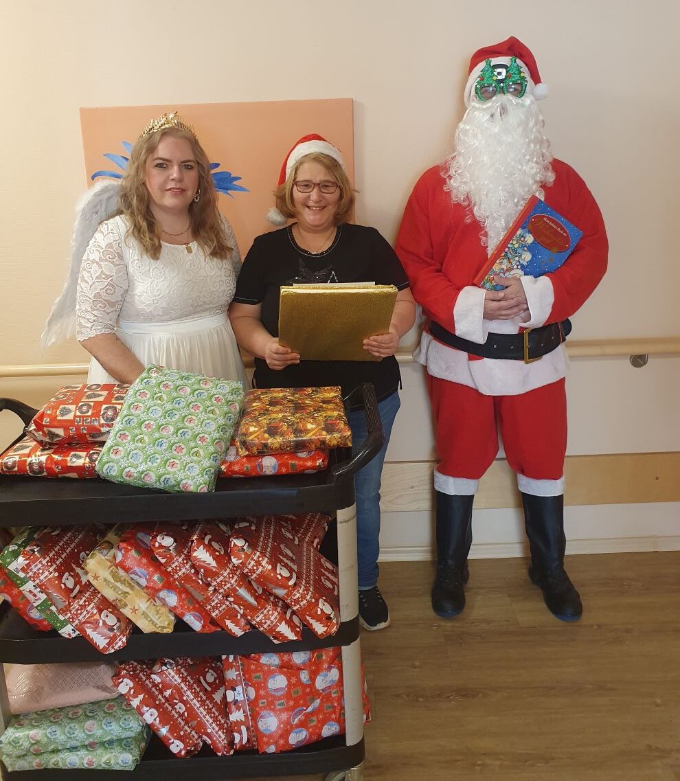 Weihnachtsfreude in der Wohnanlage Die Arche