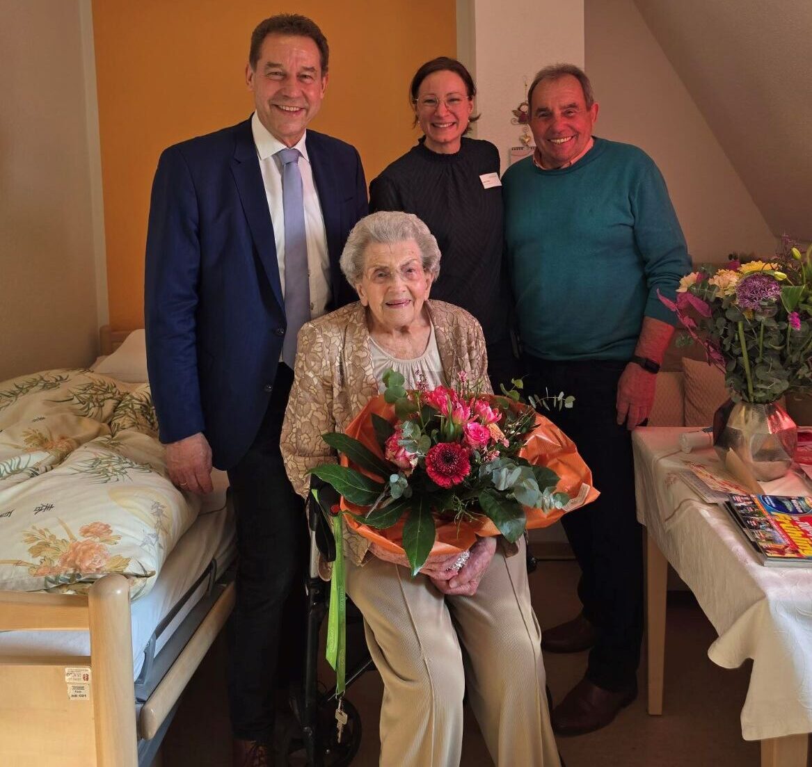 104. Geburtstag im Haus Maximilian – ein ganz besonderer Tag