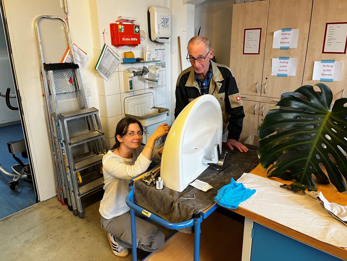 Rollenwechsel zum Tag der Hauswirtschaft im Haus Maximilian