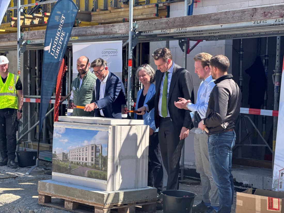 Grundsteinlegung für das Salzmannareal in Kassel