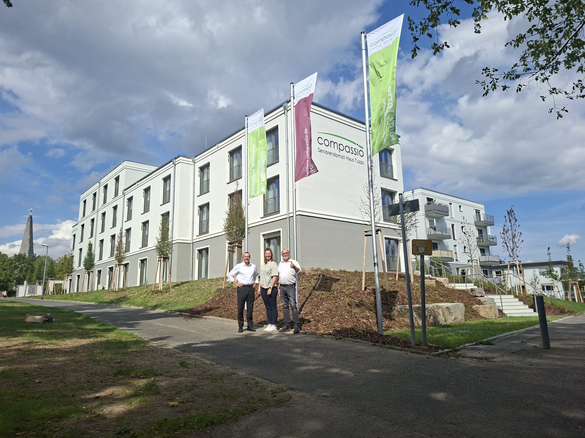 Ein neues Zuhause entsteht: Die ersten Bewohner ziehen ins Seniorendomizil Haus Tuzzo ein